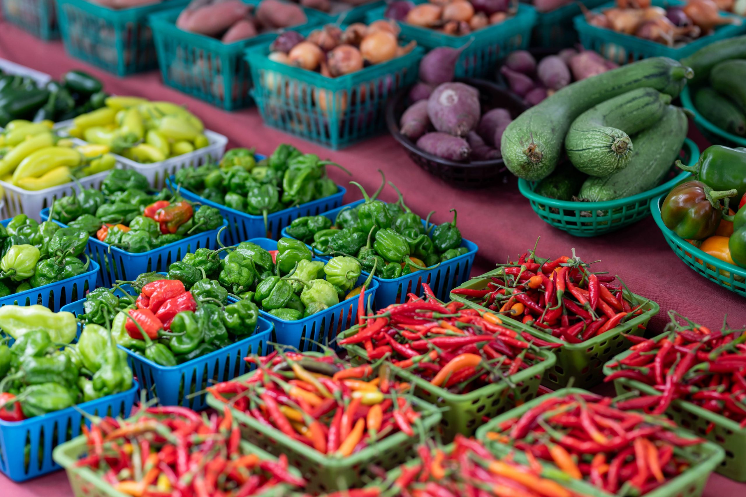 Bentonville Farmers Market Veggies - 1